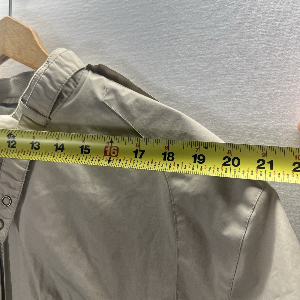 Vintage Members Only Tan Windbreaker Jacket Made in Korea 90s Mens 46 - Picture 7 of 8